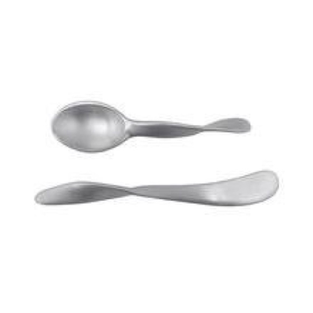 Mariposa Infinity Collection Spoon & Spreader Set